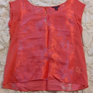 American Eagle Silk Floral Top